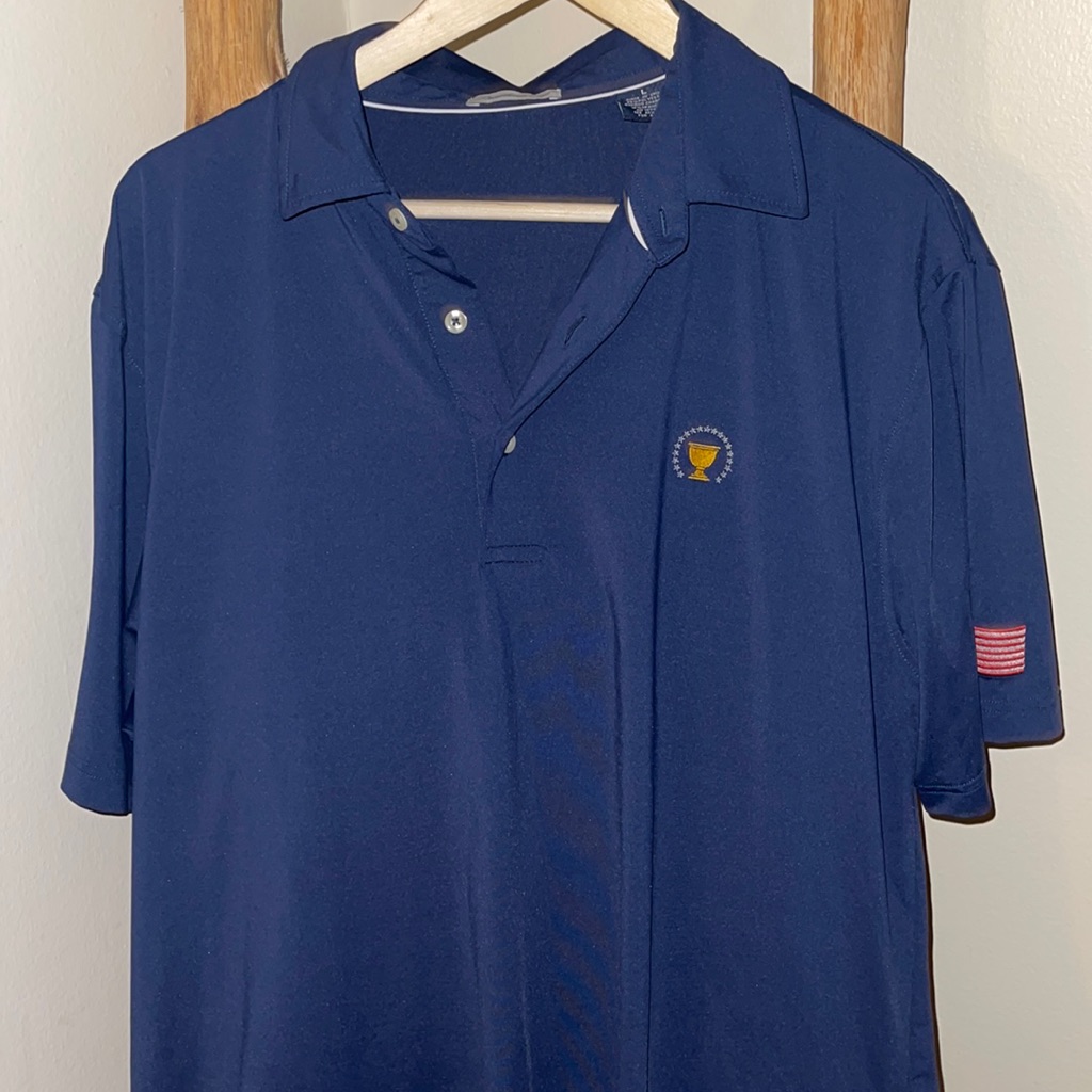 Presidents Cup Drifit Material Golf Polo
